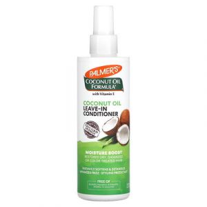Palmer's, Coconut Oil Formula avec vitamine E, Après-shampooing sans rinçage à l'huile de coco, 250 ml