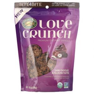 Nature's Path, Love Crunch, Granola biologique premium, Chocolat noir et beurre de noisette, 300 g