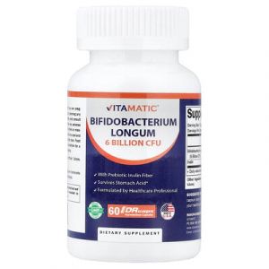 Vitamatic, Bifidobacterium longum, 60 capsules d'hypromellose DRcaps&reg;