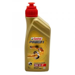 Huile moteur 4 temps 20W50 semi-synthetique Castrol Power 1