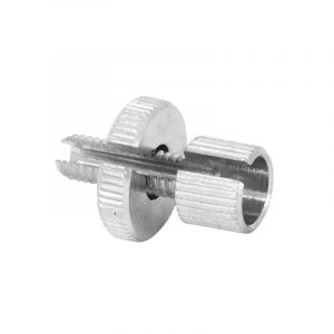 Vis creuse tendeur de cable avec molette alu Domino
