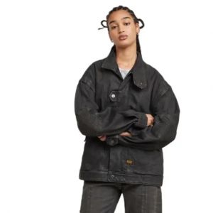 Veste en cuir femme G-Star Utility