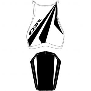 Housse de selle moto Bagster cbr 1000 fireblade