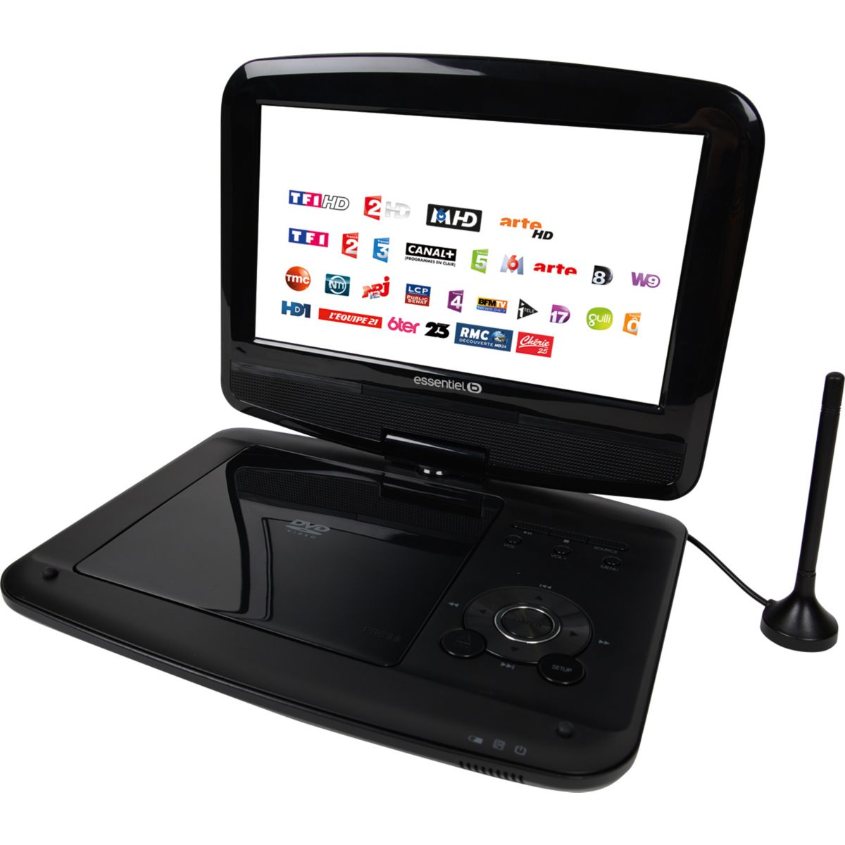 EssentielB MobiliLive III Lecteur DVD portable 9" TNT HD Comparer