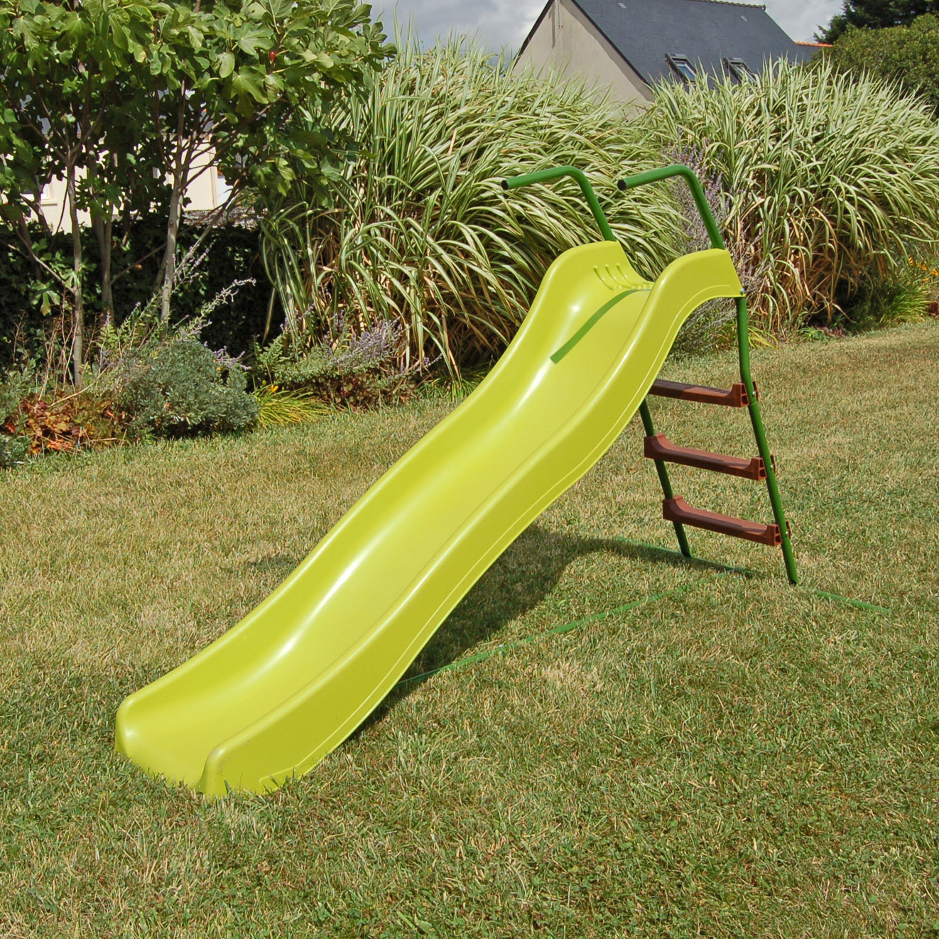 Soulet Sao Braz Toboggan double vague en acier 1,78 m Comparer avec