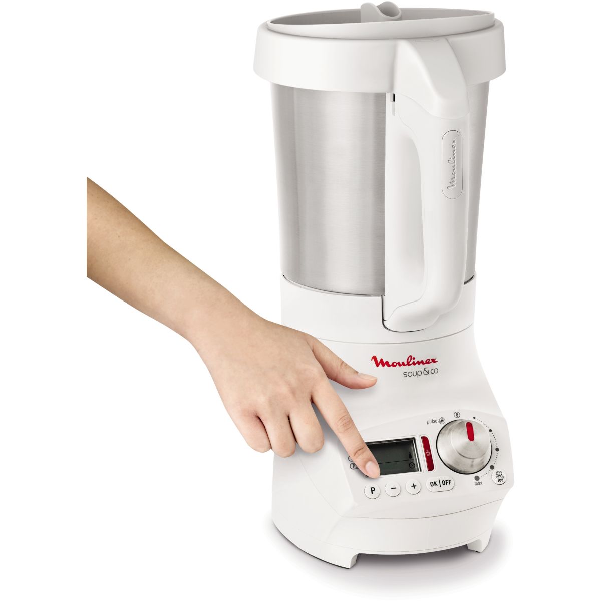Moulinex LM904110 Blender chauffant Soup & Co 1,8 L Comparer avec