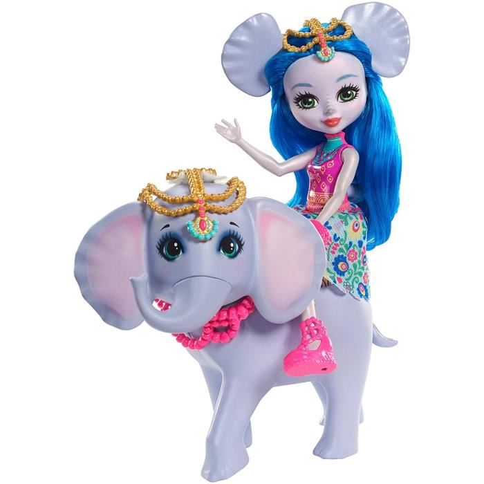 Mattel Enchantimals Balade Zoo Eléphant Ekaterina ... She is voiced by salome mergia.
