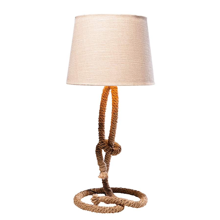 À Poser En Malo Corde Lampe Socle Avec IDH9E2