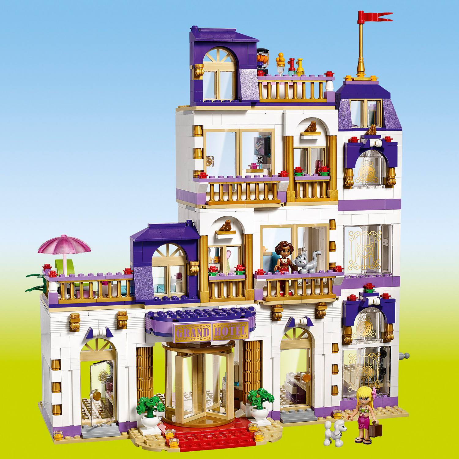 Lego 41101 - Friends : Le grand hôtel de Heartlake City - Comparer avec ...