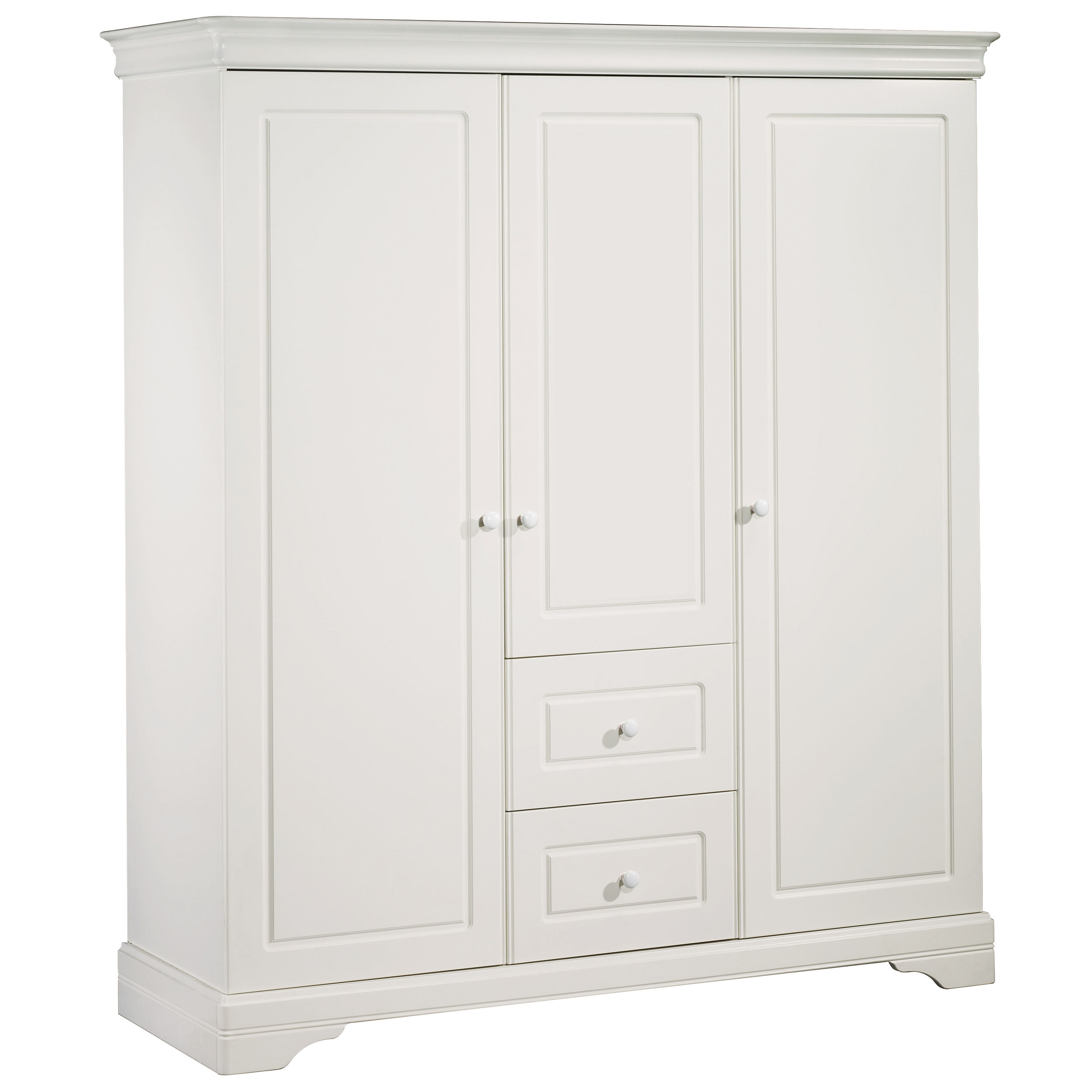 Sauthon Elodie Armoire 3 Portes Et 2 Tiroirs Comparer Avec