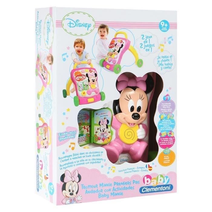 clementoni trotteur minnie