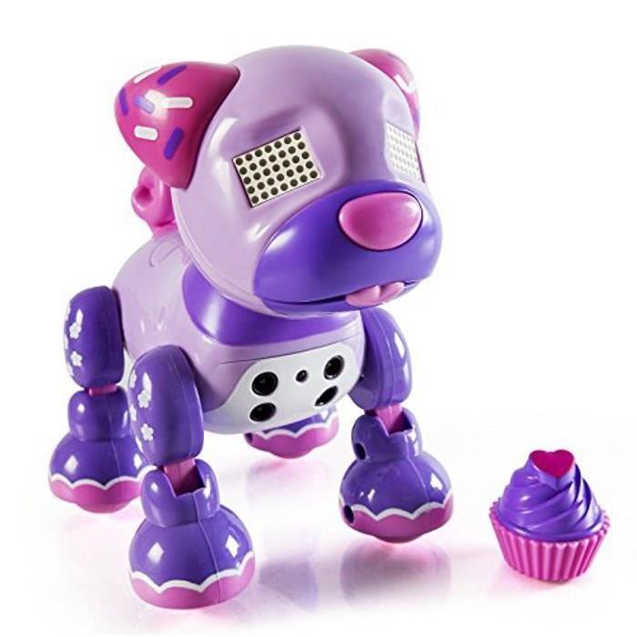 Spin Master Zoomer Chien Robot Zuppies Love Cupcake