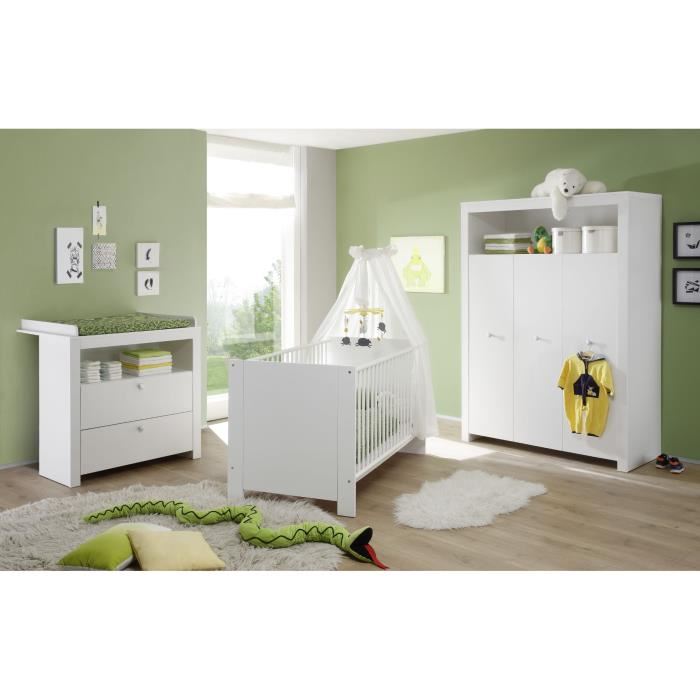 Olivia Chambre Bebe Complete 3 Pieces Comparer Avec