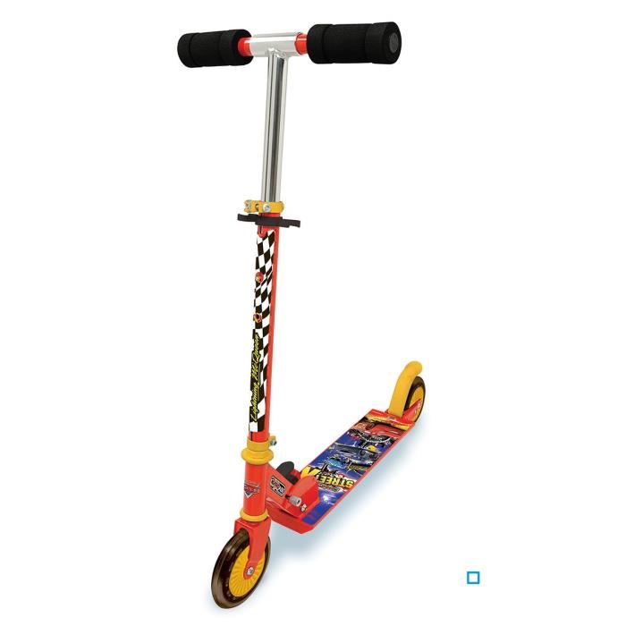  Smoby  Trottinette  Cars  2 roues Comparer avec Touslesprix com