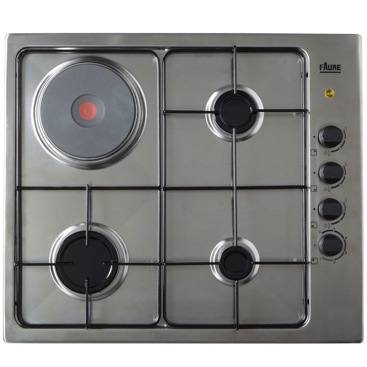 Cuisson Gaz Ou Electrique / Plaque de cuisson ZANUSSI à gaz / électrique 58 cm