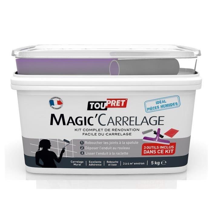 Toupret Kit de rénovation Magic'carrelage 5 kg Comparer avec
