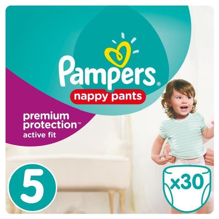 Pampers Premium Active Fit Pants taille 5 (1118 kg) 30 couches