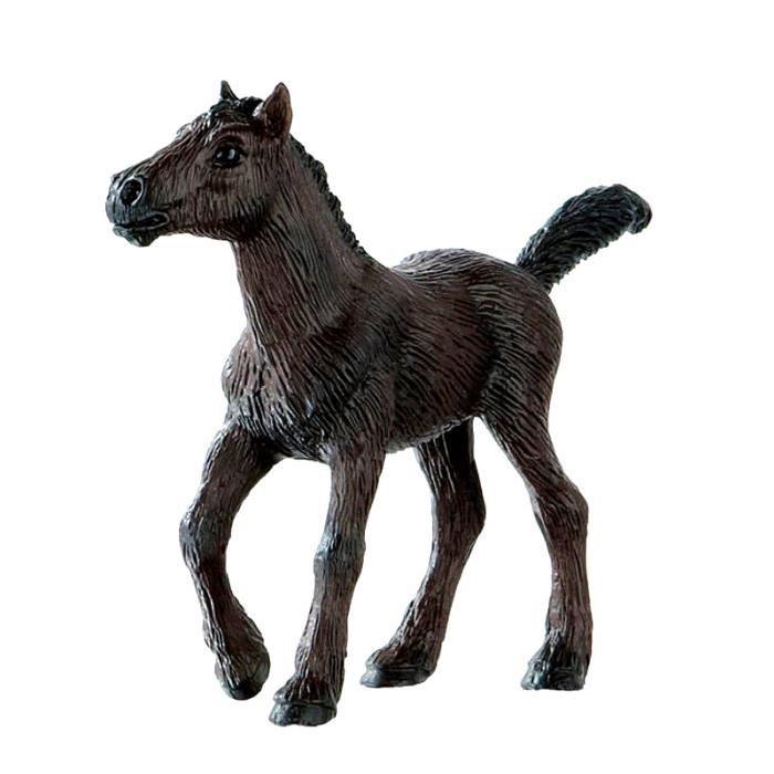 Bullyland Figurine cheval Poulain Frison - Comparer avec ...