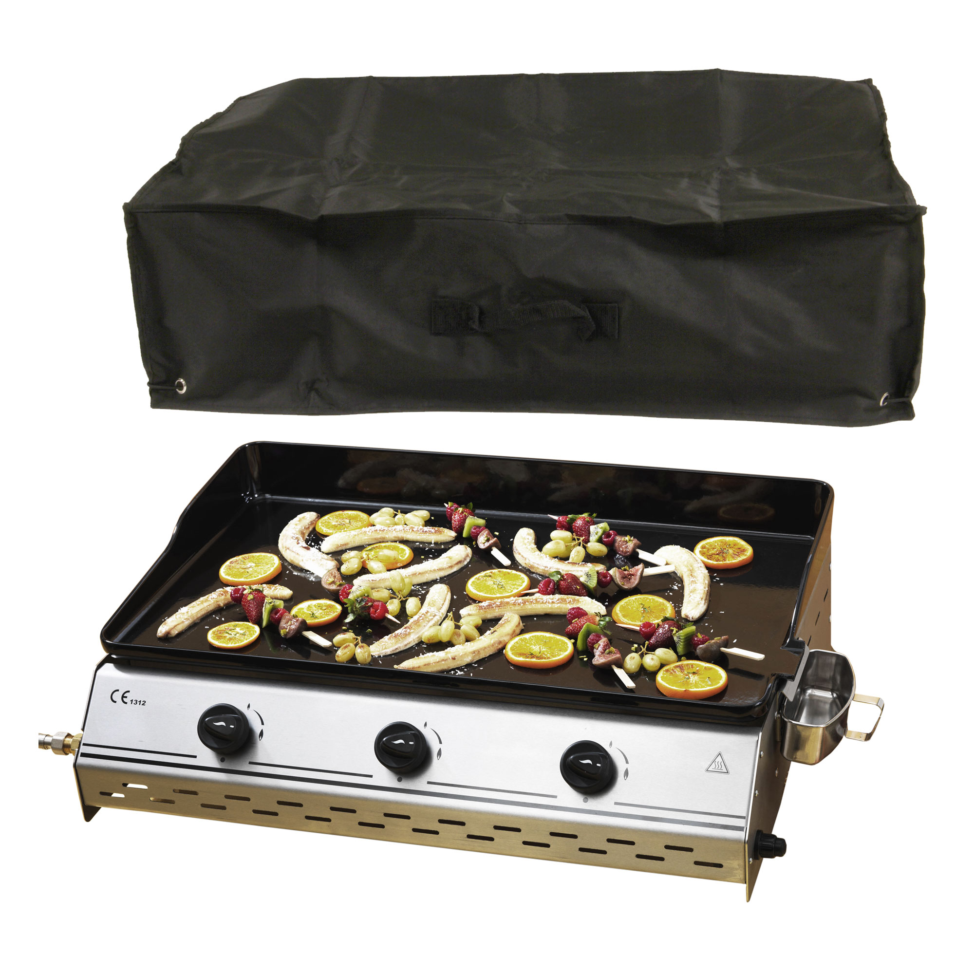 Somagic Plancha   gaz  Made  in France 3 br leurs Comparer 