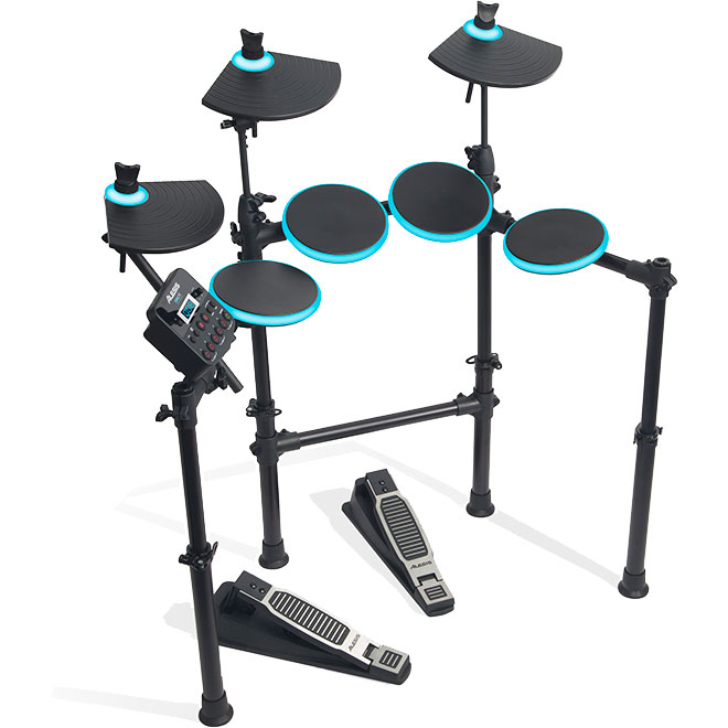 Alesis Kit DM Lite noir avec cymbales et pédale Batterie électronique