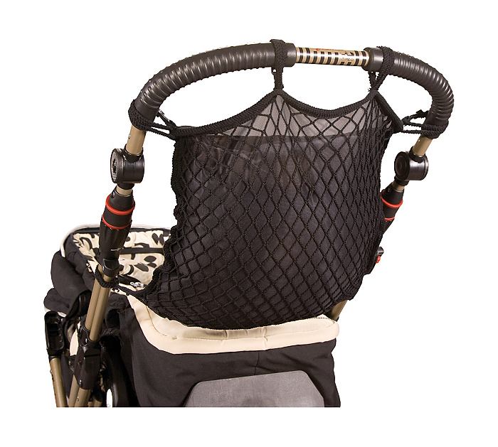 Filet Universel Sunnybaby Noir Avec Rideau - Tissu Coton, Pour Poussette Ou Lit Bébé