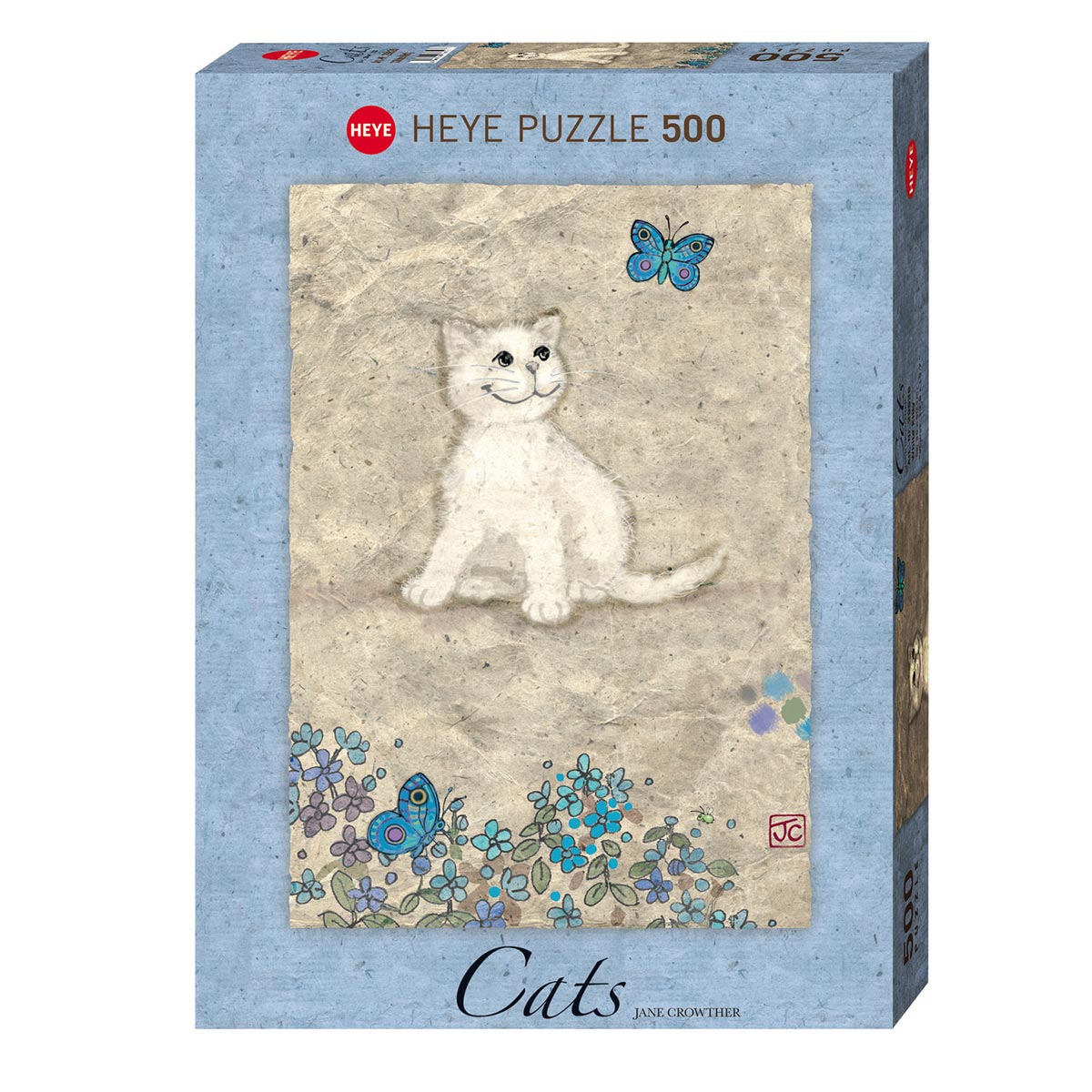 Puzzle 1000 Pièces 'Kitty Cats Dreaming' - Heye, Image Mignonne De Chats Endormis