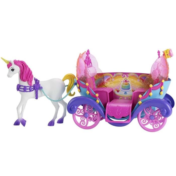 barbie avec carrosse