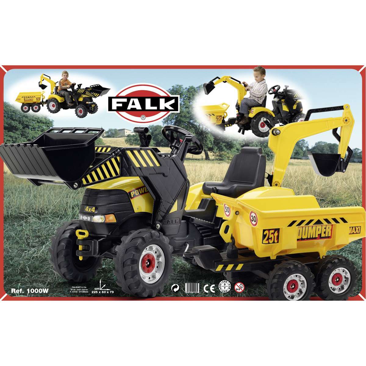 tracteur enfant falk