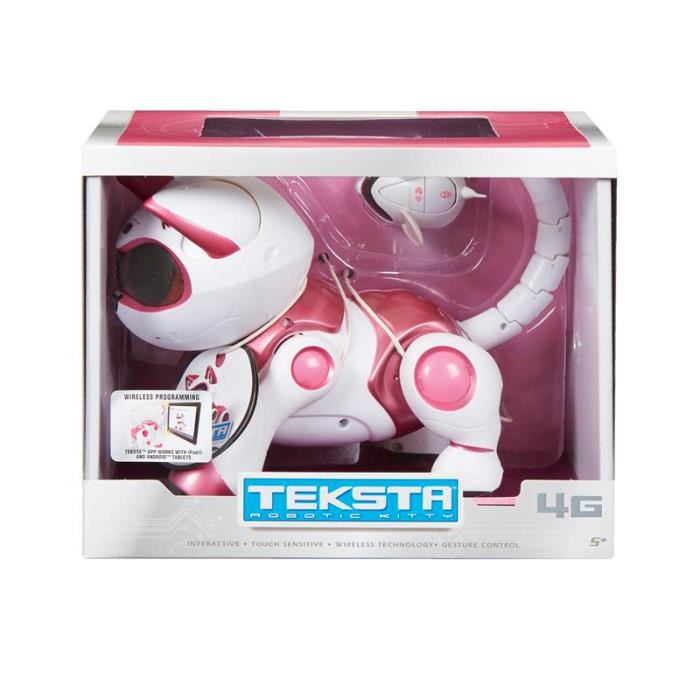 Splash Toys Teksta Kitty Le Chat Robot Comparer Avec Touslesprix Com