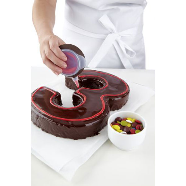 Lekue Moule A Gateau Celebrate Chiffre 5 En Silicone Comparer Avec Touslesprix Com