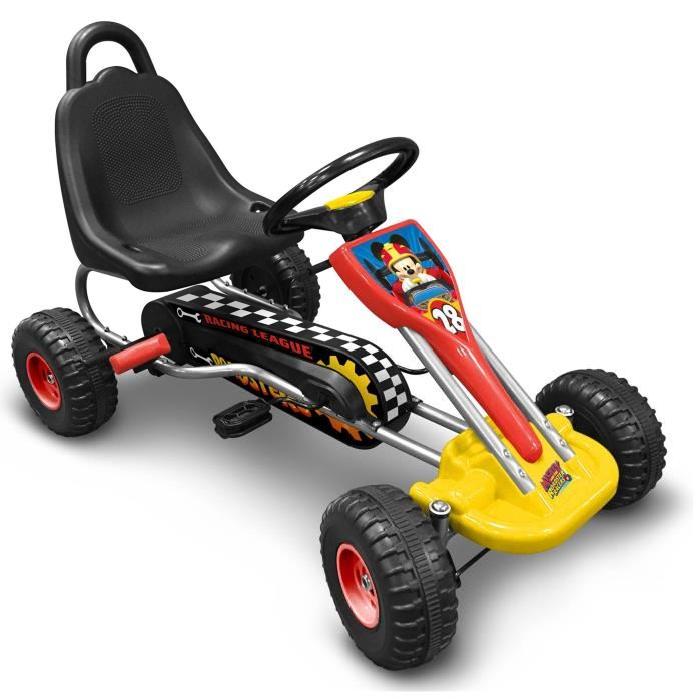 Stamp Kart à pédales Mickey Go (89 x 52 cm) Comparer avec