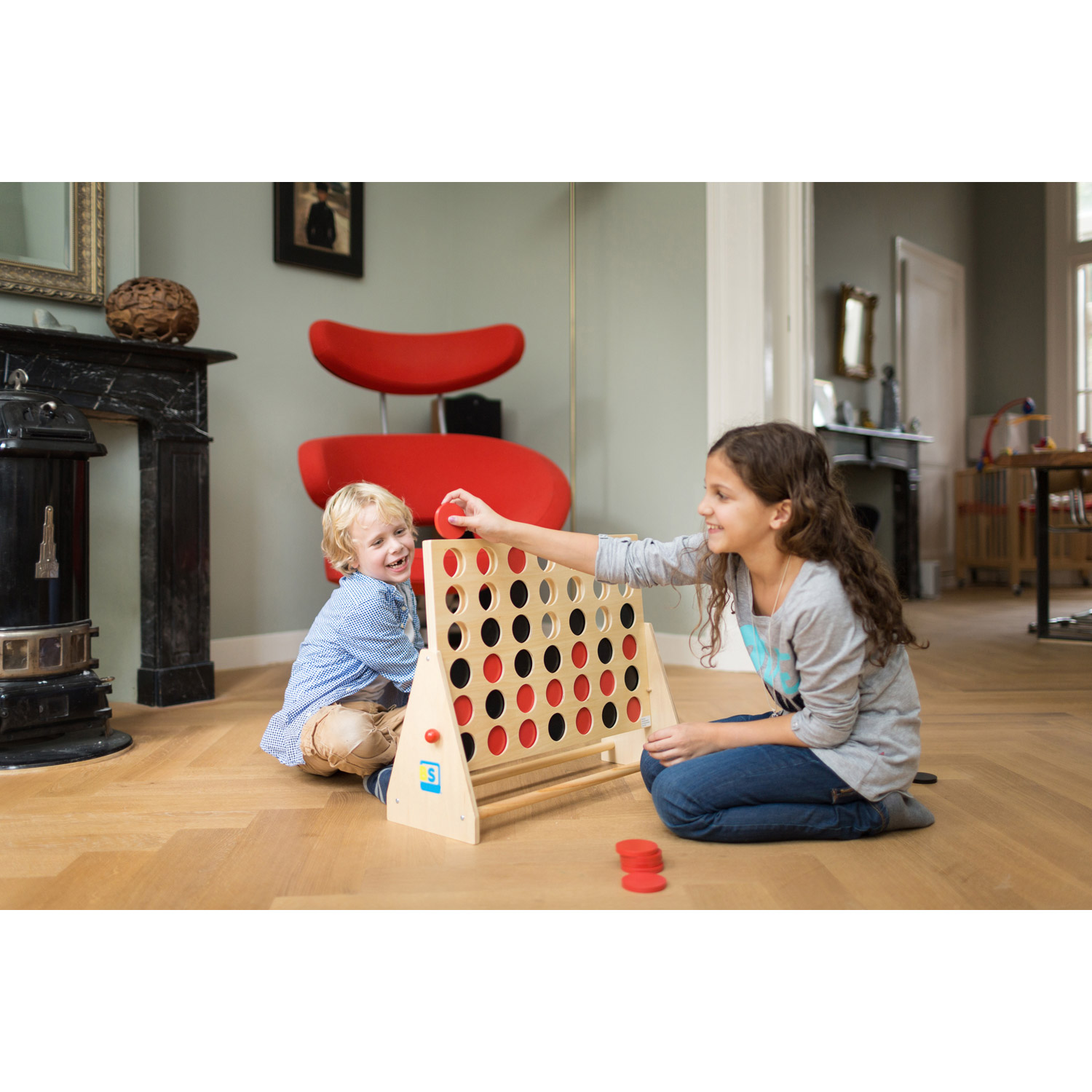 Puissance 4 en bois g?�ant - Comparer avec Touslesprix.com