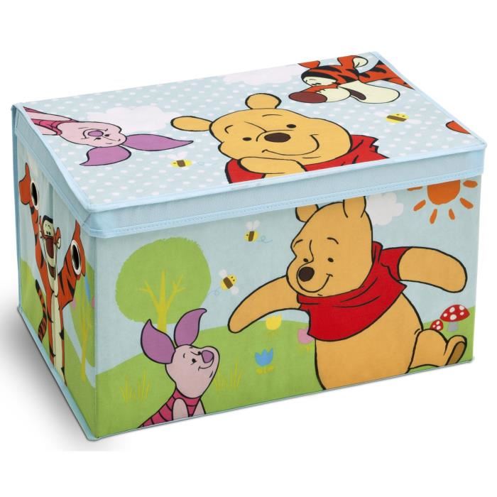 Delta Children Coffre à jouets en bois non tissé Winnie l ...