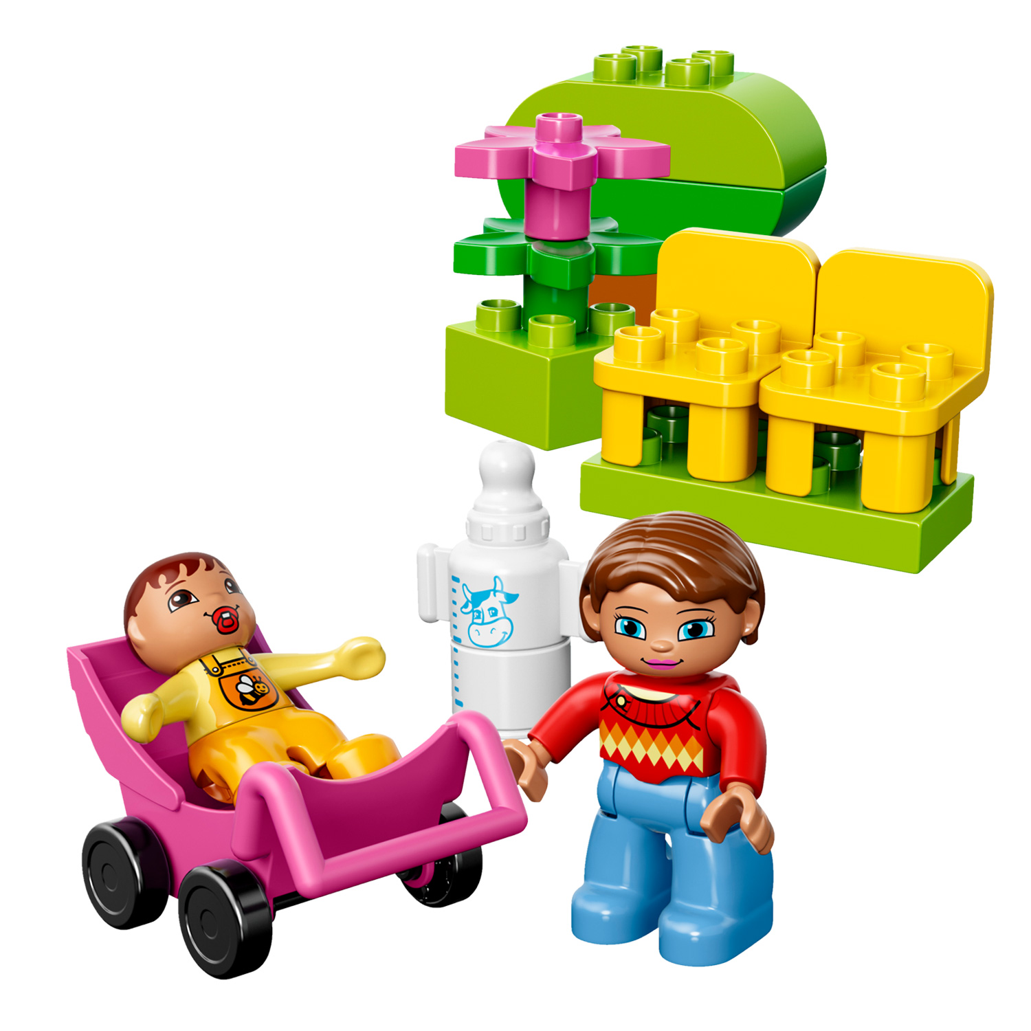 Duplo 10585 - Ville : Maman et b?�b?� - Comparer avec Touslesprix.com