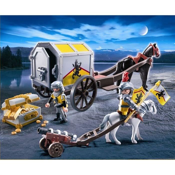 Des D'or 4874 Chevaliers Comparer Transport Playmobil Avec 0nm8Nw