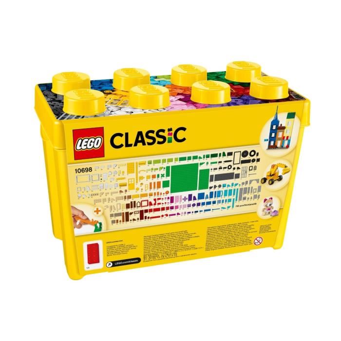 Lego 10698 - Boîte de briques créatives Deluxe - Comparer avec