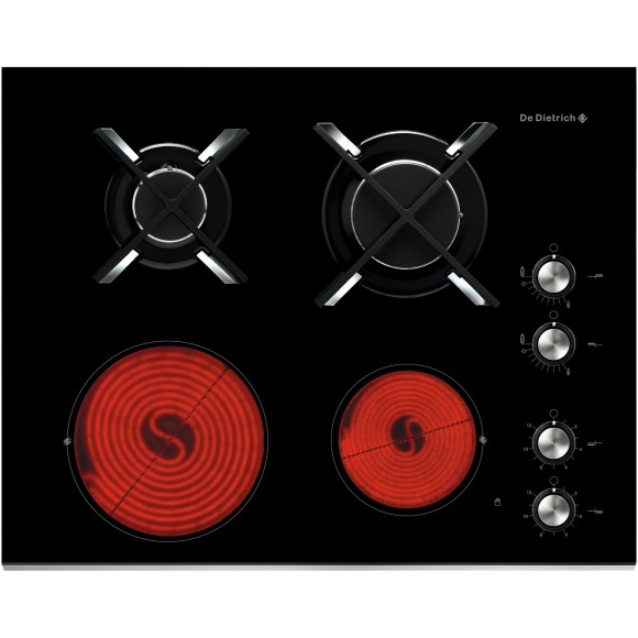 De Dietrich DTG1115 Table de cuisson mixte (gaz et vitrocéramique) 4