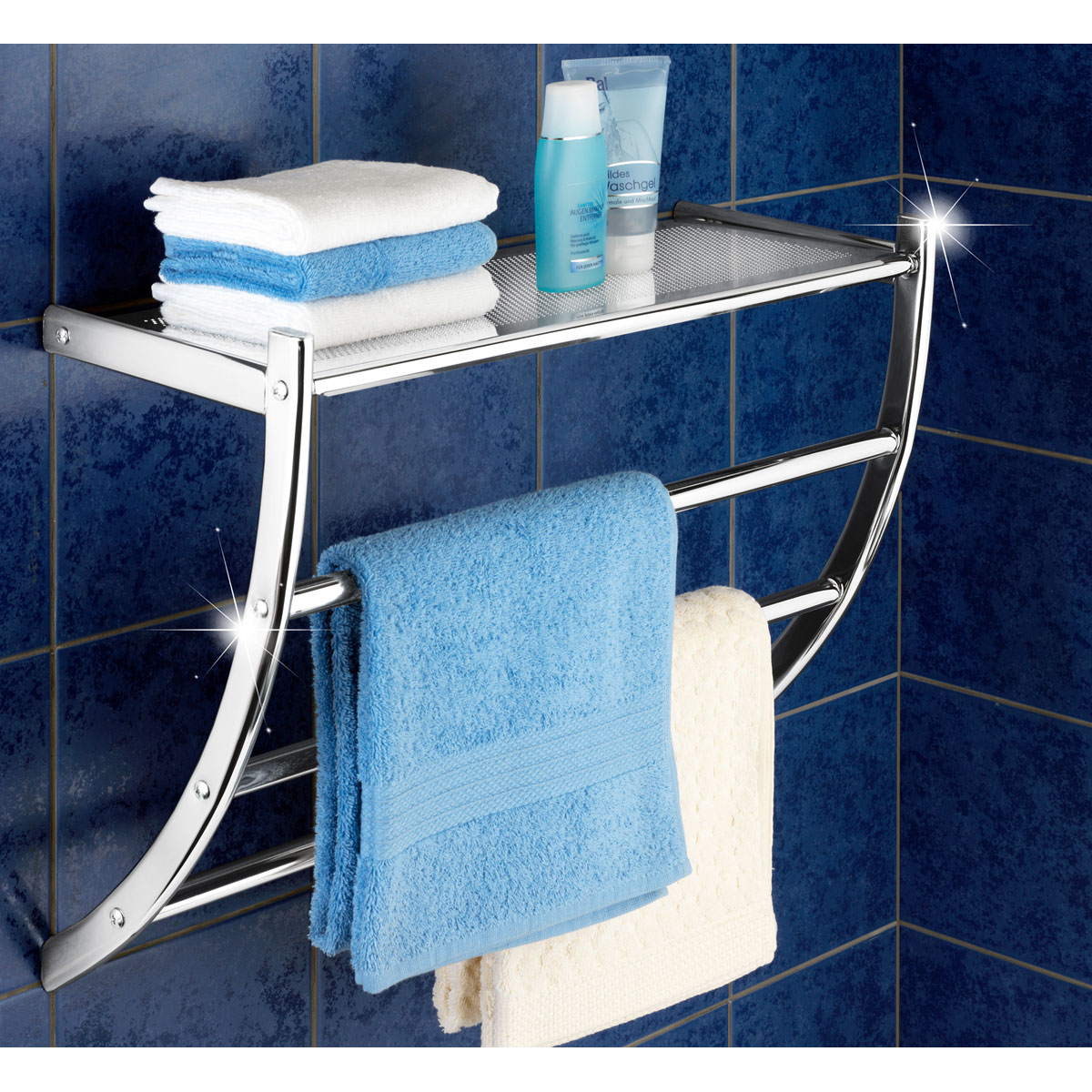 Wenko Porte serviette mural Pescara - Comparer avec Touslesprix.com