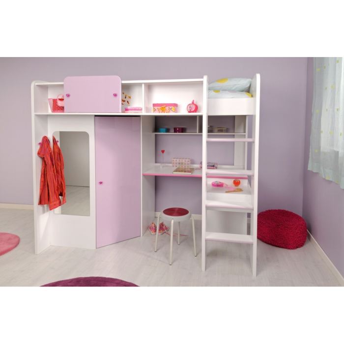 Lit Sureleve Mademoiselle 90 X 190 Cm Comparer Avec